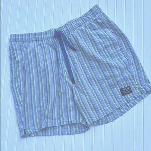 WESC Austin Yarn Dye Vertical Stripe Short